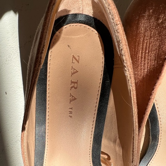 Zara suede heels, excellent condition, hardly worn size 41 (fits 9.5/10) - Picture 7 of 9
